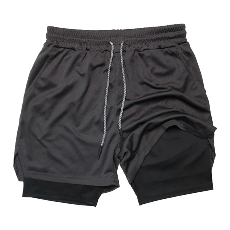 OPUNIA 2 IN 1 FITNESS SHORTS