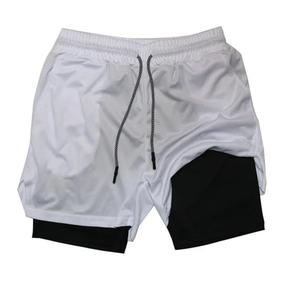 OPUNIA 2 IN 1 FITNESS SHORTS